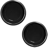 Levenger Circa Discs - Set of 22, 1-1/2 Inch, Black, X-Large (ADS4810 BK)