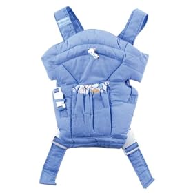 Luvable Friends Light Colors Soft Baby Carrier, BlueLuvable Friends Light Colors Soft Baby Carrier