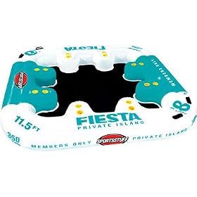 SportsStuff Fiesta Island - White / Blue