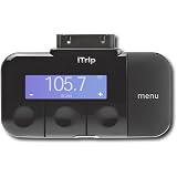 GriffiniTripFMTransmitterwithSmartScanandAppSupportforAppleiPodandiPhone,Black