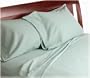 Wamsutta 100-Percent Cotton Luxury Flannel Full Sheet Set with Bonus Standard Pillowcase Pair, Celadon