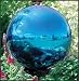 Kitchen & Housewares : Gazing Globe, VCS 4 inch Stainless Steel Blue