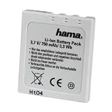 Hama Li-Ion Battery DP-587 Suitable For Fuji/Pentax (Equivalent to NP-40 / D-Li8)