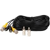 VideoSecu Video & Power 50 Feet BNC RCA Cable for Security Cameras 1JD ~ VideoSecu