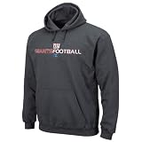 NFL New York Giants 1st And Goal III Adult Long Sleeved Hooded Fleece Pullover