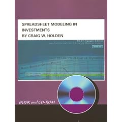 Spreadsheet Modeling in Investments (Book and CD-ROM)