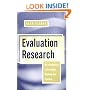 Evaluation Research: An Introduction to Principles, Methods and Practice