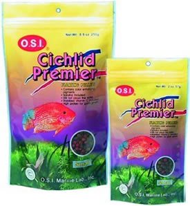 OSI Marine Lab Cichlid Premier Pellet Size Large Fish Food 8.8oz