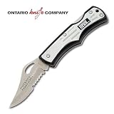 Rugged Gear Outdoor Serrated Folding Knife