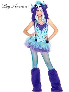 Women's Sexy Polka Dotty Monster Costume