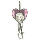 Key Finder Key Chain of Marilyn Monroe Bequia Stamp - Grenadines of St. Vincent (Andy Warhol)