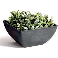 Ecostone Pflanzschale , eckig,