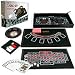 This Beautiful Stained Wood Set Is Ideal for Your Own Casino Nights 4 in 1 Casino Game Table Roulette, Craps, Poker, Blackjack This Beautiful Stained Wood Set Is Ideal for Your Own Casino Nights 4 in 1 Casino Game Table Roulette, Craps, Poker, Blackjack
