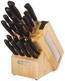 KitchenAid 18-Piece Solid Delrin Handle, Black