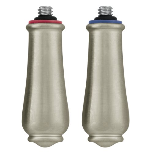 Moen 97557SL Monticello Replacement Handle Knob Insert, Stainless (2-Pack)