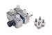 Aluminum Base Watch Movement Holder with 4 Pins