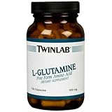 L-Glutamine 500 mg by Twinlab 100 Tablets