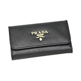 (�v���_) PRADA SAFFIANO METAL ORO �L�[�P�[�X #1M0222 QWA F0002 NERO
