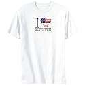 T-Shirt White " I Love Methuen " Massachusetts Usa City
