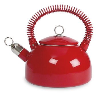 Evco Celebration Red Tea Kettle 2.6 Qt. Evco Celebration Red Tea Kettle 2.6 Qt.