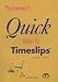 Book The Lawyers Quick Guide to Timeslips