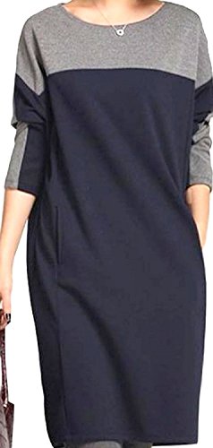 (ワールドカントリー) World Country バイカラー チュニック ワンピース #009-03