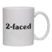 2-faced Mug for Coffee / Hot Beverage (choice of sizes and colors)