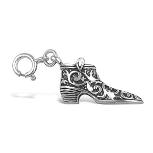 Buy Diamond Cut Scroll Work Boot Charm by Southwest Spirit