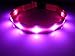 GoDoggie-GLOW - Improved Dog Visibility & Safety - USB Rechargeable LED Dog Safety Collar - 7 Colors & 5 Sizes - Super-Bright LED's Glow & Flash - Connects to Devices to Recharge - Great Fun, Peace of Mind & Safe - Pink Extra Large