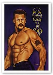 Omega by Fred Mathews 24"x36" Art Print Poster African-American
