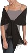 V Fraas Women's Solid Lightweight 82" Wrap