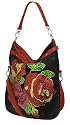 EyeCatchBags - Sequined Designer Style Faux Leather Womens HandBag