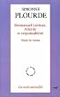 Emmanuel levinas,alterite et responsabilite