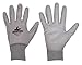 Coated Gloves, M, Gray, Polyurethane, PR
