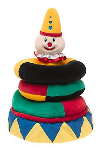 Childrens Toyshop  Toys : BRIO Soft Stacking Clown