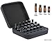Essential Oil Carrying Case (Black) Holds 30 Bottles - 5ml, 10ml, 15ml. High Quality, Durable Nylon Shell Exterior w/ Flexible EVA Foam for Safe Protection