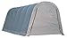 13x20x10 Round Style Shelter, Grey Cover
