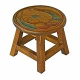 Handmade Fish Design Stool