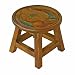 Handmade Fish Design Stool