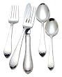Reed & Barton Hammered Antique 18/10 Stainless Steel 5-Piece Place Setting, Service for 1