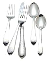 Reed & Barton Hammered Antique 18/10 Stainless Steel 5-Piece Place Setting, Service for 1