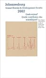 Johannesburg Sommet mondial du D�veloppement Durable 2002 : Quels enjeux ? Quelle contributuion des scientifiques ?