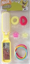 Spongebob Squarepants Brush and Hair Accessory Set