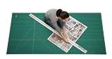 CUTTING MAT GRN/BLK 48x96