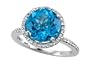 4.47 cttw Genuine Blue Topaz Ring by Effy Collection� Size 7 LIFETIME WARRANTY