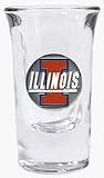 Illinois Fighting Illini Shot Glass (Set of 4)