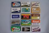 75 BEST Blades Double Edge Sampler FEATHER BLUEBIRD LORD ASTRA NACET BIC 7 O'CLOCK