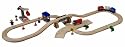 PlanToys Road & Rail Play Set - Transportation