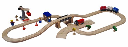 PlanToys Road & Rail Play Set - Transportation images