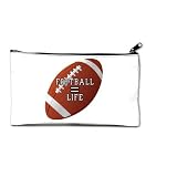 Artsmith, Inc. Clutch Bag Purse (2-Sided) Football Equals Life